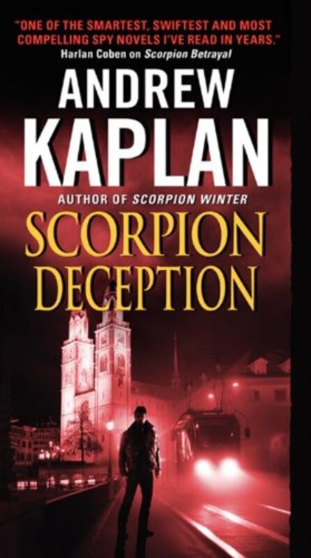 Book cover for "Scorpion Deception" by Andrew Kaplan