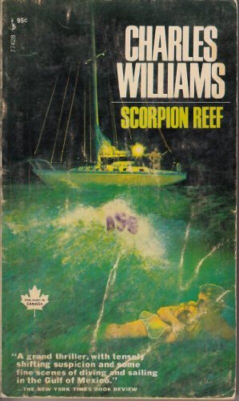 Book cover for "Scorpion Reef" by Charles Williams