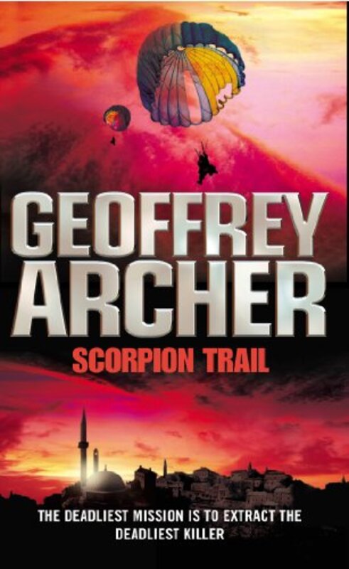 Book cover for "Scorpion Trail" by Geoffrey Archer