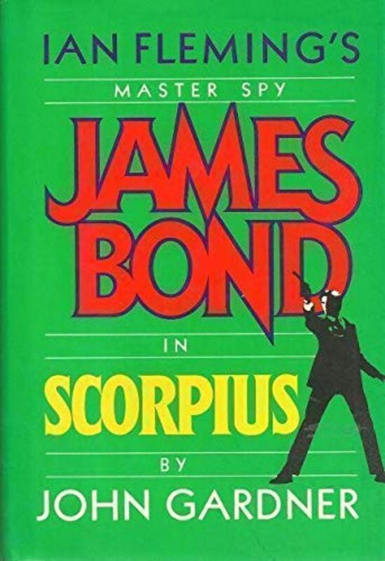Book cover for "Scorpius" by John Gardner
