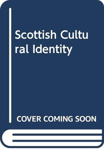 Book cover for "Scottish Cultural Identity" by Allan Massie
