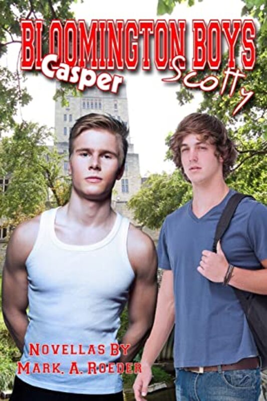 Book cover for "Scotty and Casper" by Mark A Roeder