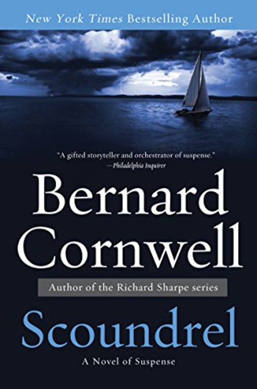 Book cover for "Scoundrel" by Bernard Cornwell