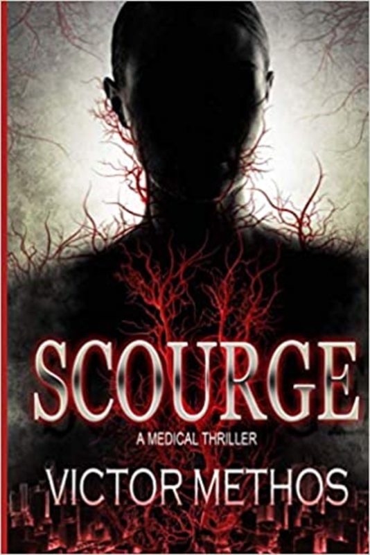 Book cover for "Scourge" by Victor Methos