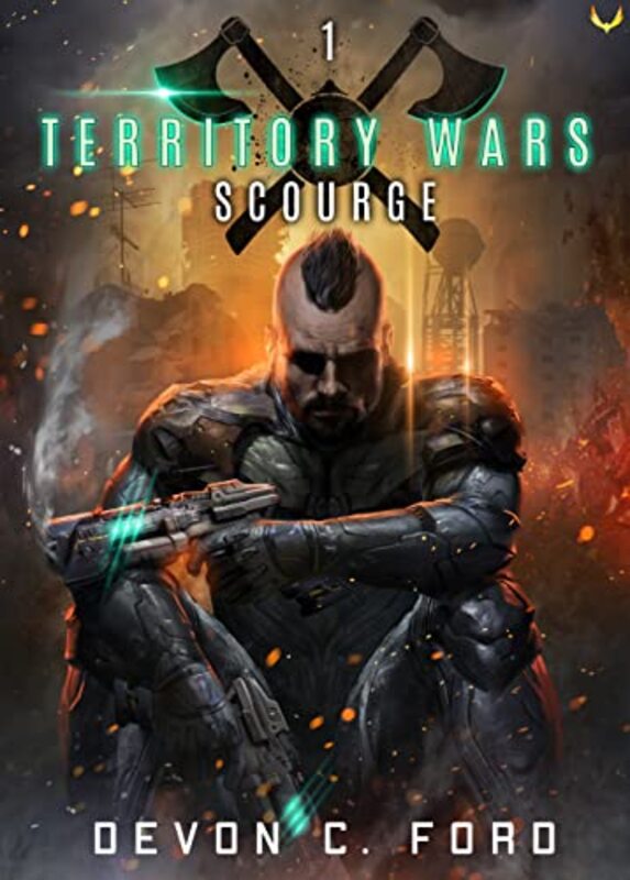 Book cover for "Scourge" by Devon C Ford