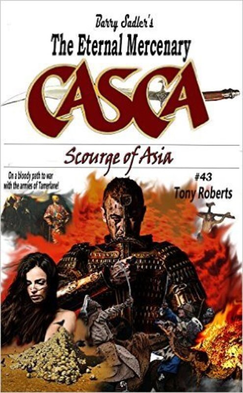 Book cover for "Scourge Of Asia" by Tony Roberts