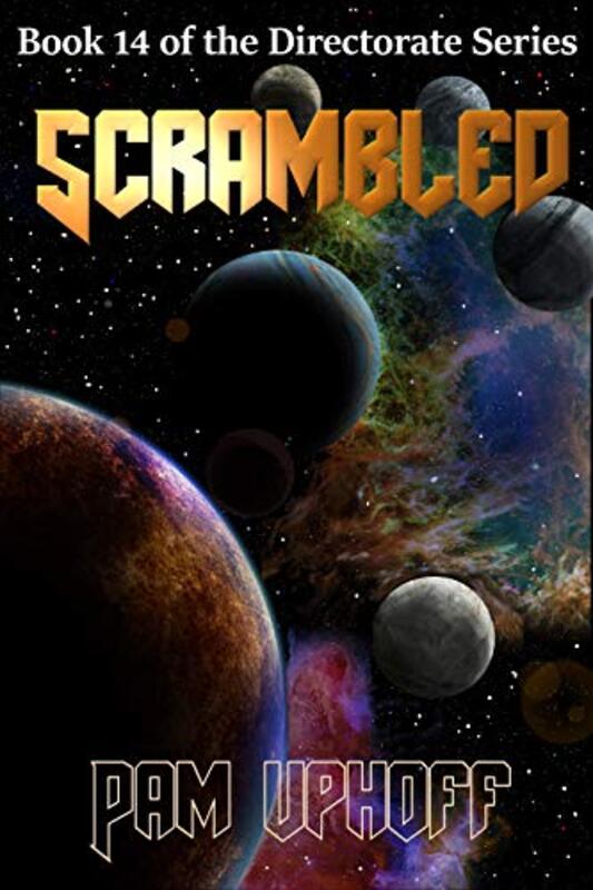 Book cover for "Scrambled" by Pam Uphoff