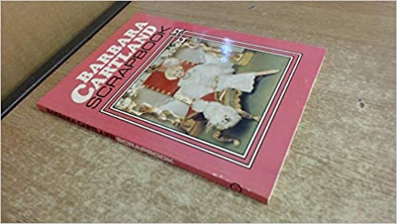 Book cover for "Scrapbook" by Barbara Cartland