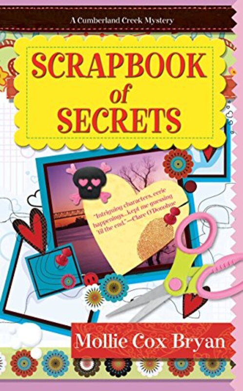 Book cover for "Scrapbook of Secrets" by Mollie Cox Bryan
