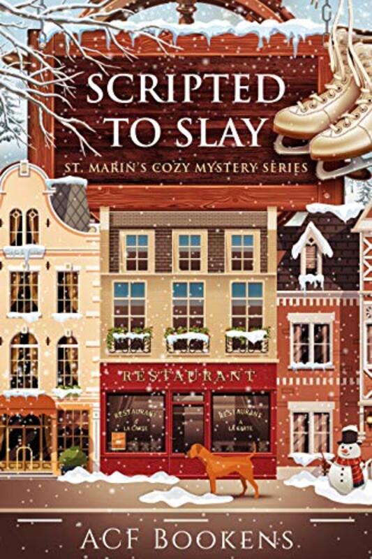 Book cover for "Scripted To Slay" by ACF Bookens
