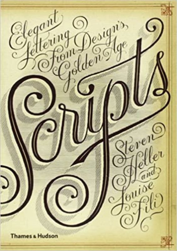 Book cover for "Scripts" by Steven Heller
