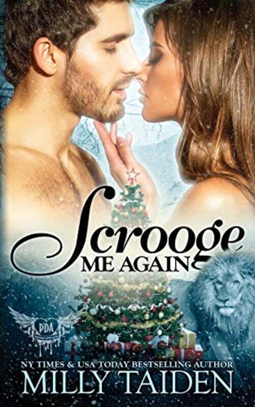 Book cover for "Scrooge Me Again" by Milly Taiden