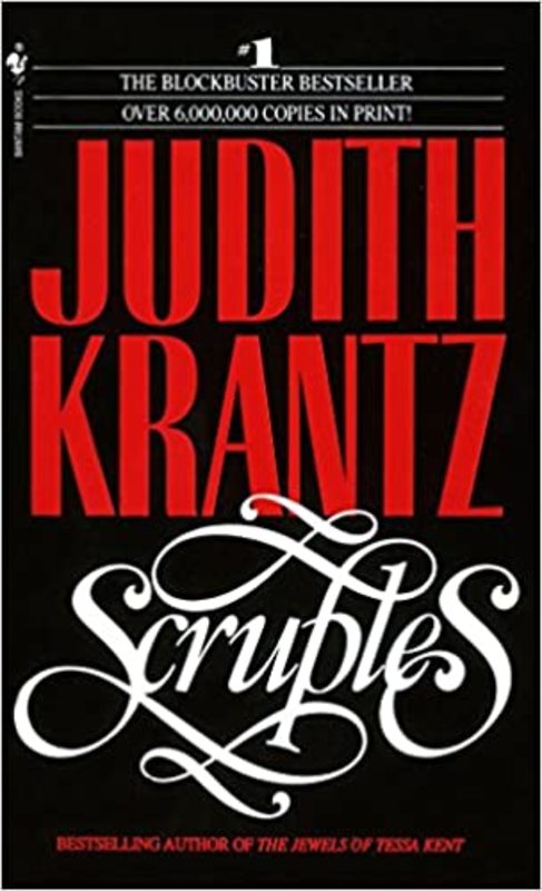 Book cover for "Scruples" by Judith Krantz