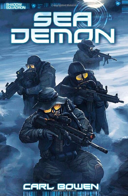Book cover for "Sea Demon" by Carl Bowen