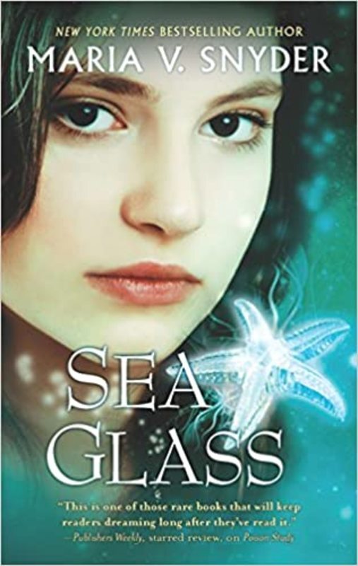 Book cover for "Sea Glass" by Maria V Snyder