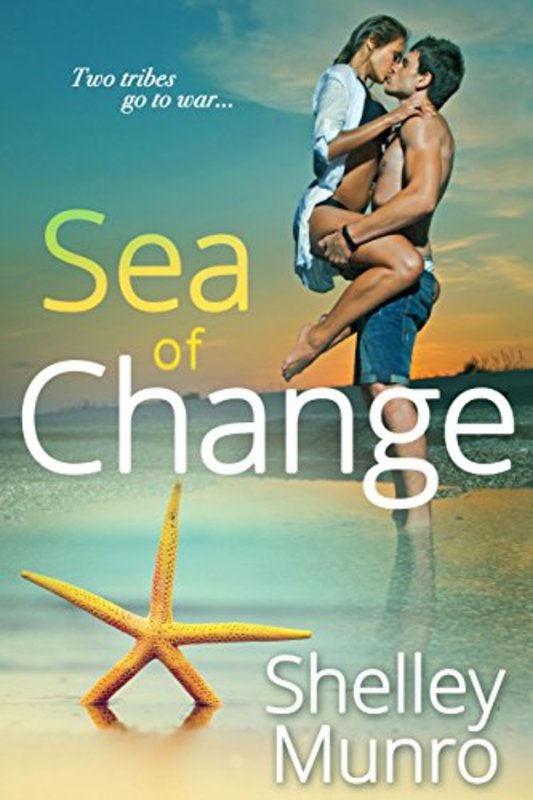 Book cover for "Sea of Change" by Shelley Munro