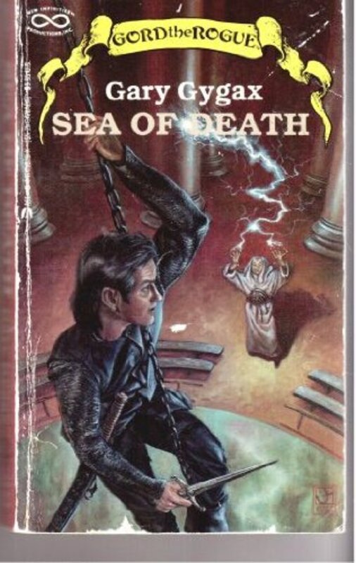 Book cover for "Sea of Death" by Gary Gygax
