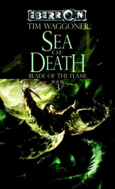 Book cover for "Sea of Death" by Tim Waggoner