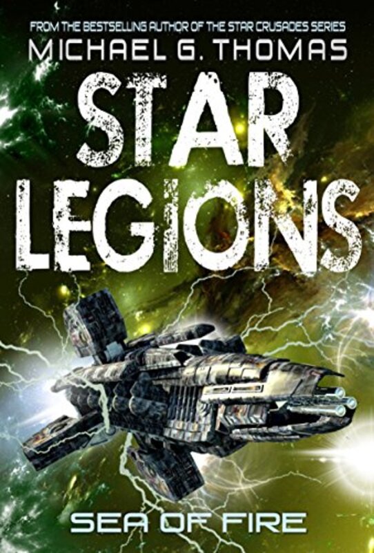 Book cover for "Sea of Fire" by Michael G Thomas