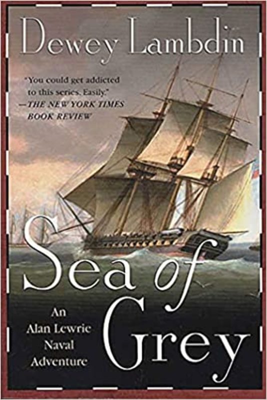Book cover for "Sea of Grey" by Dewey Lambdin