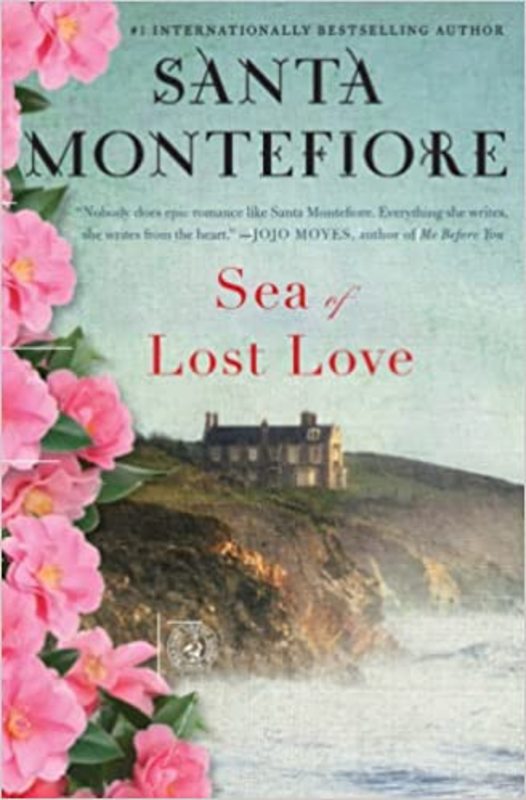 Book cover for "Sea of Lost Love" by Santa Montefiore