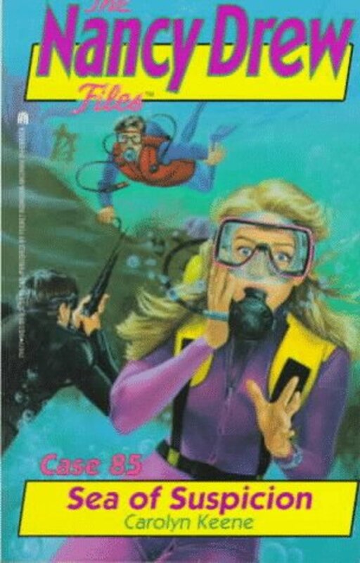 Book cover for "Sea of Suspicion" by Mildred A Wirt