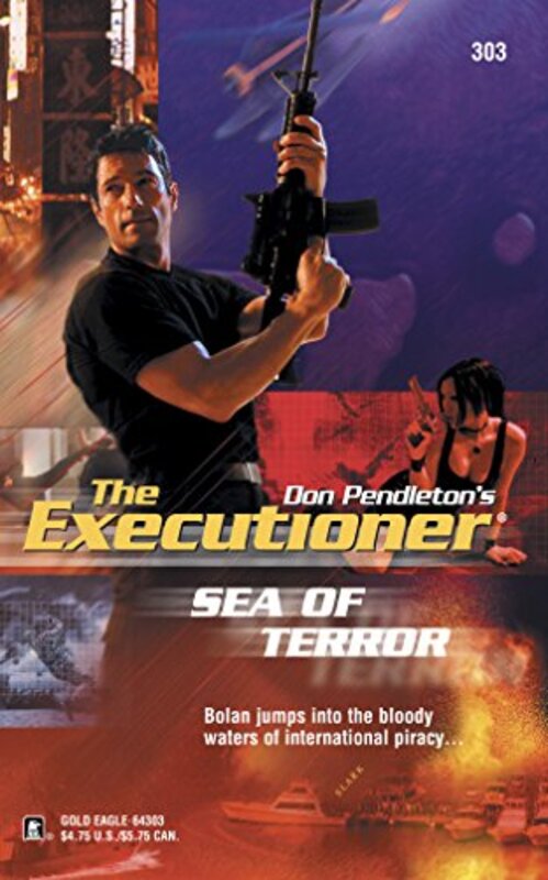 Book cover for "Sea of Terror" by Don Pendleton