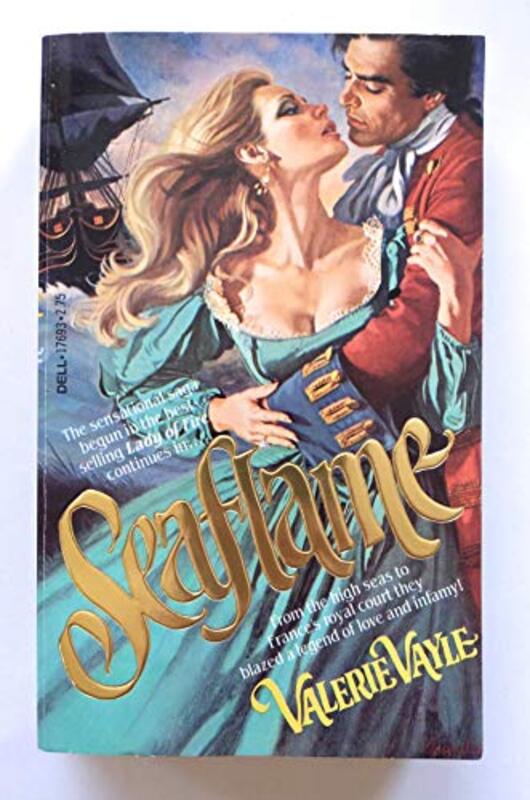 Book cover for "Seaflame" by Jill Churchill