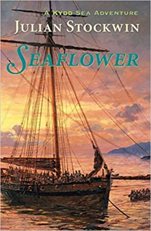 Book cover for "Seaflower" by Julian Stockwin