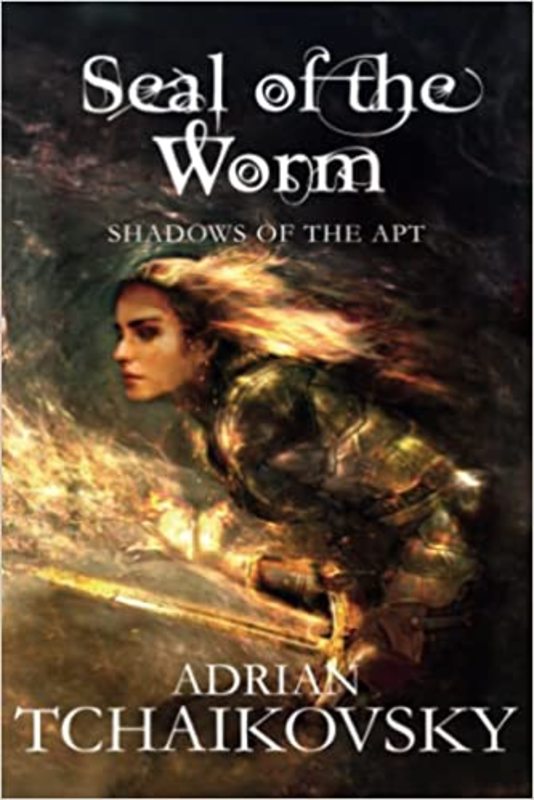Book cover for "Seal of the Worm" by Adrian Tchaikovsky
