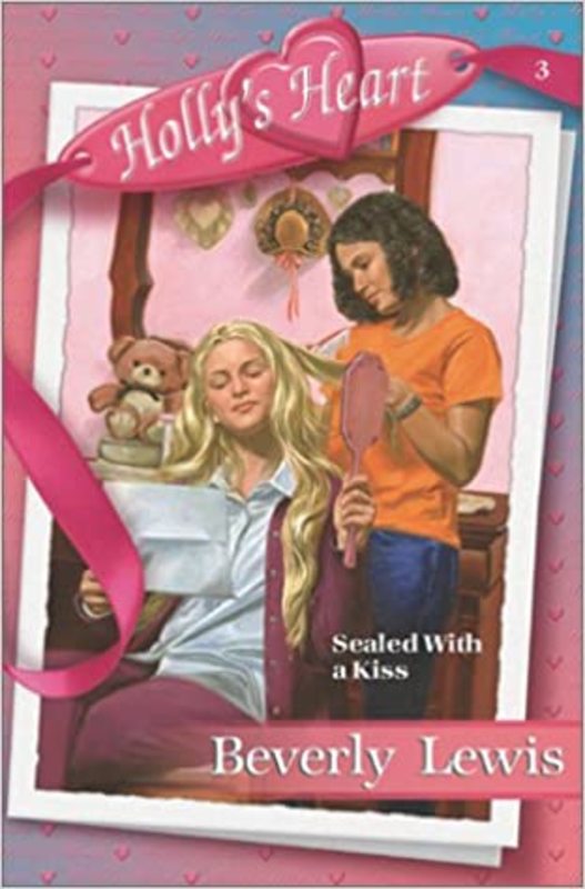 Book cover for "Sealed with a Kiss" by Beverly Lewis