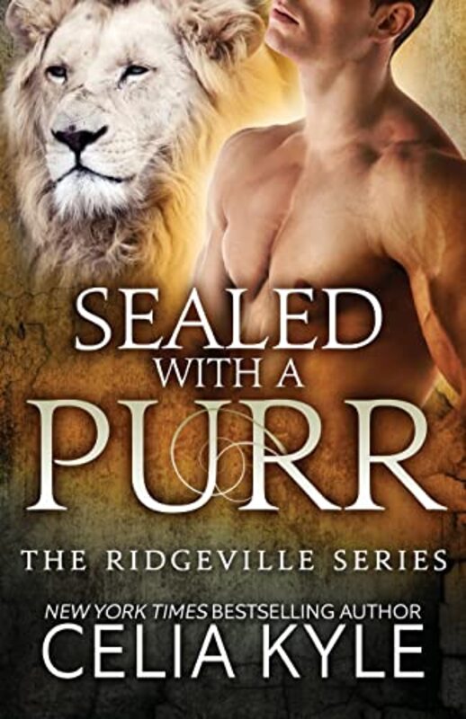 Book cover for "Sealed with a Purr" by Celia Kyle