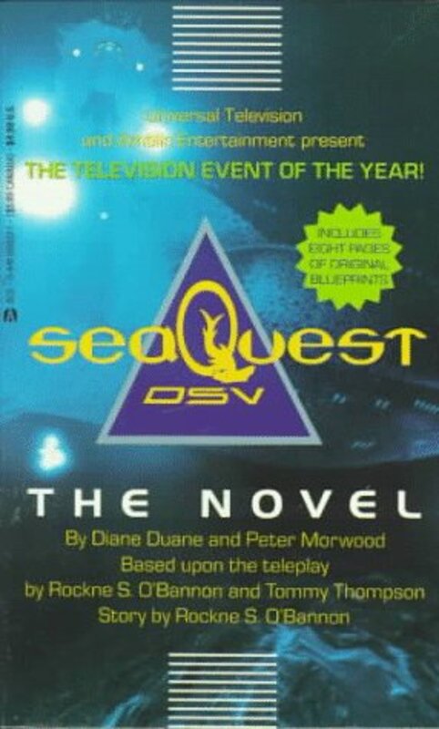 Book cover for "Seaquest DSV" by Diane Duane