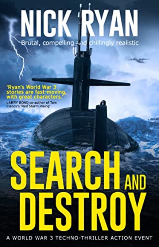 Book cover for "Search and Destroy" by Nick Ryan
