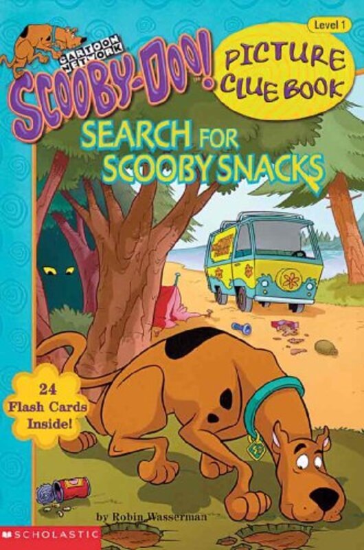 Book cover for "Search for Scooby Snacks" by Robin Wasserman