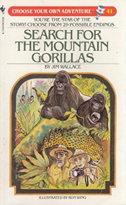 Book cover for "Search for the Mountain Gorillas" by Various