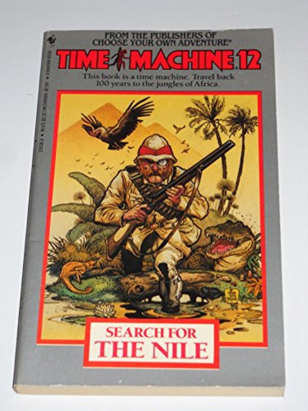 Book cover for "Search for the Nile" by Robert W Walker