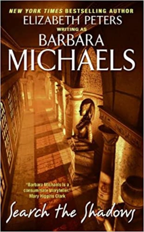Book cover for "Search the Shadows" by Barbara Michaels
