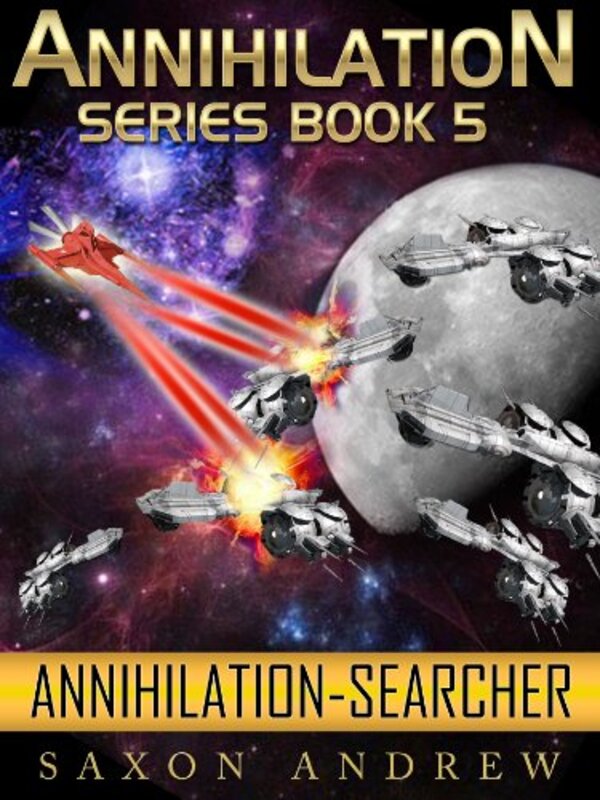 Book cover for "Searcher" by Saxon Andrew