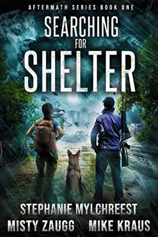 Book cover for "Searching for Shelter" by Stephanie Mylchreest