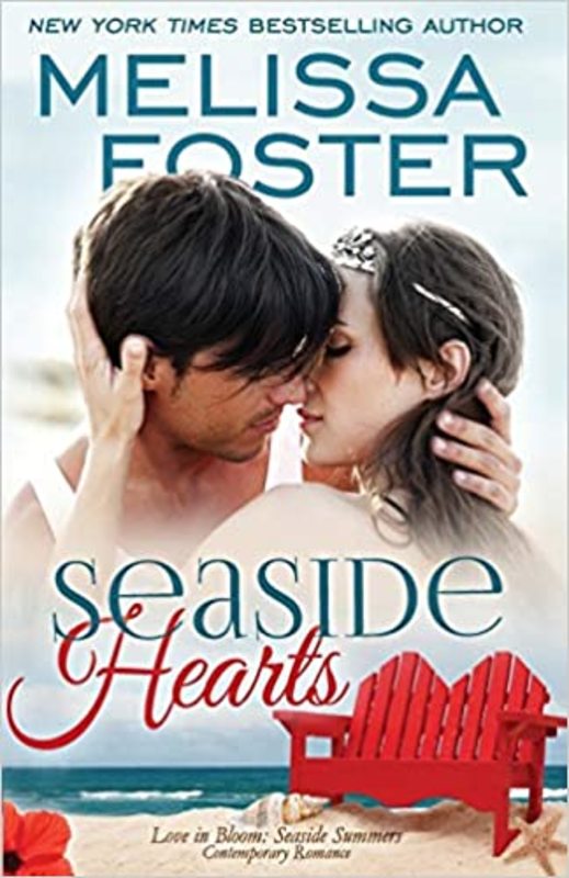 Book cover for "Seaside Hearts" by Melissa Foster