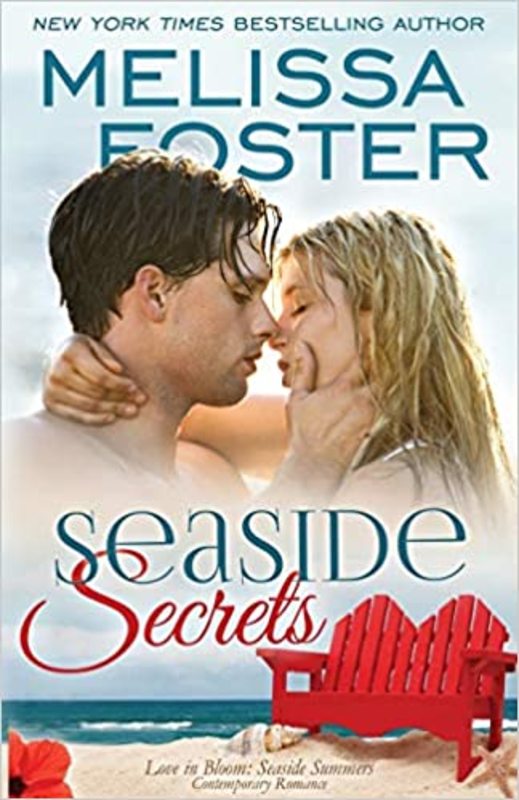 Book cover for "Seaside Secrets" by Melissa Foster