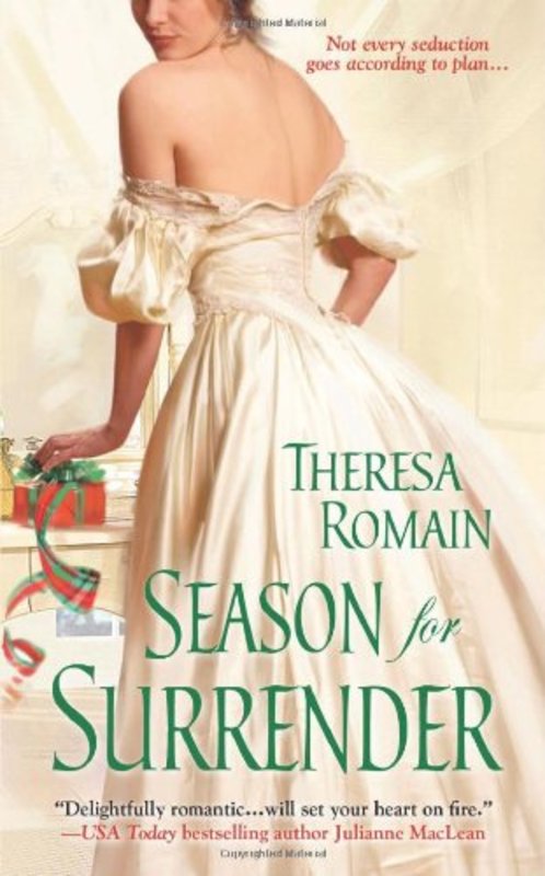 Book cover for "Season for Surrender" by Theresa Romain