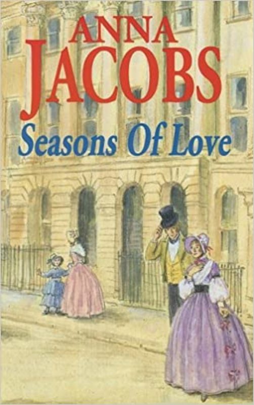 Book cover for "Seasons of Love" by Anna Jacobs