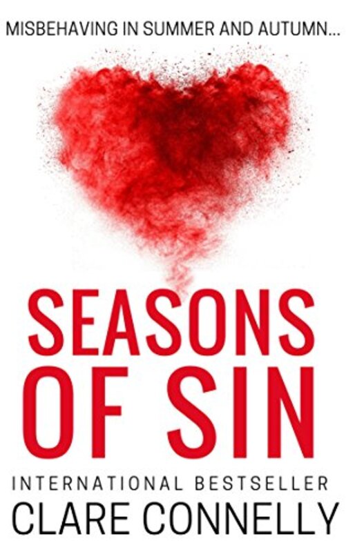 Book cover for "Seasons of Sin" by Clare Connelly