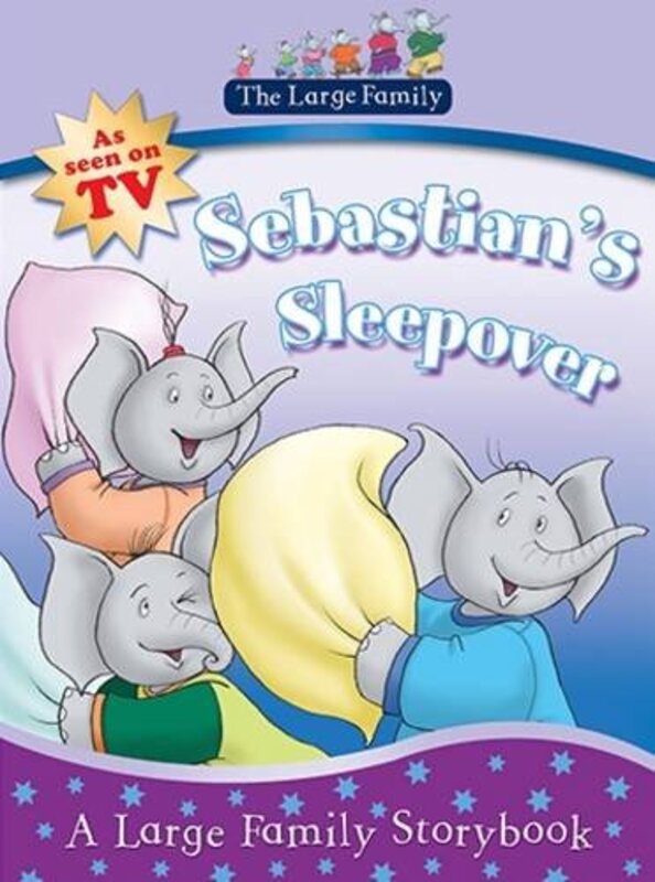 Book cover for "Sebastian's Sleepover" by Jill Murphy