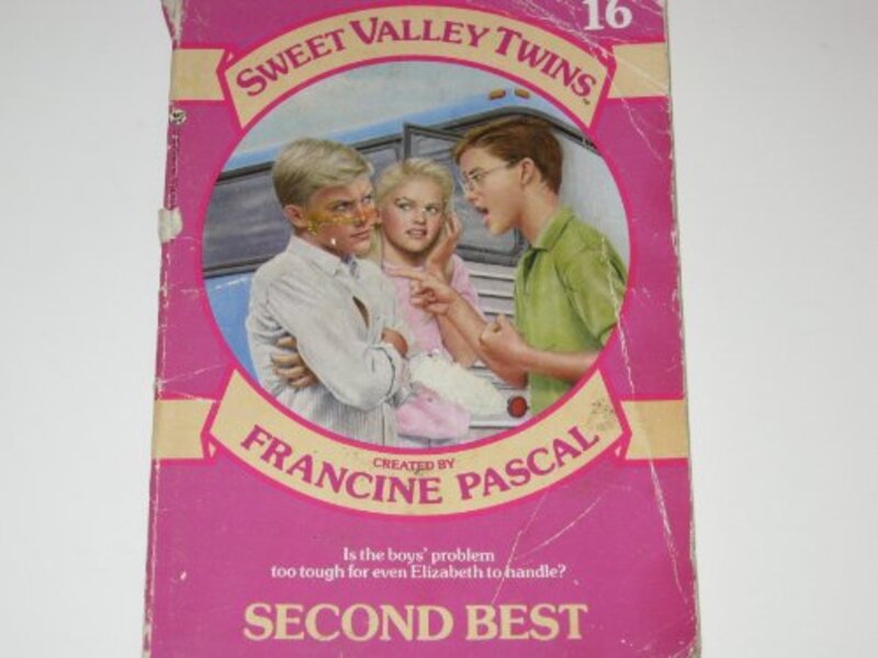 Book cover for "Second Best" by Francine Pascal