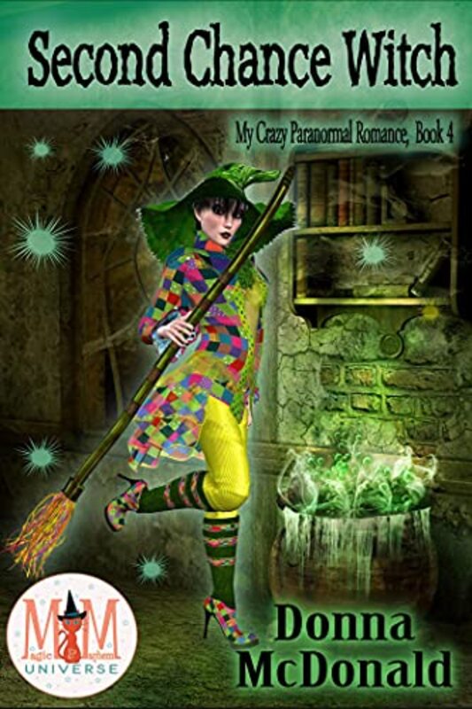 Book cover for "Second Chance Witch" by Donna McDonald