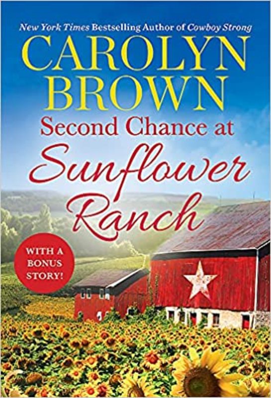 Book cover for "Second Chance at Sunflower Ranch" by Carolyn Brown