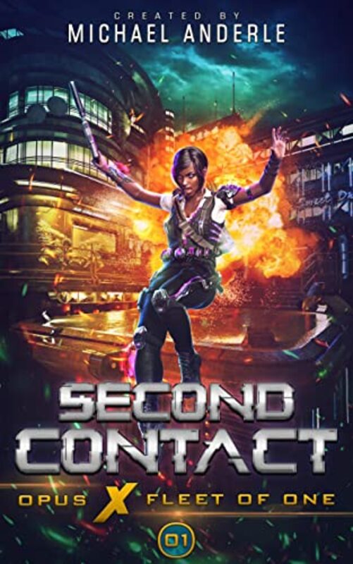 Book cover for "Second Contact" by Michael Anderle